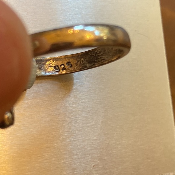 New Kenneth Cole New York semi precious sterling silver Ring Size 7 - Picture 8 of 8